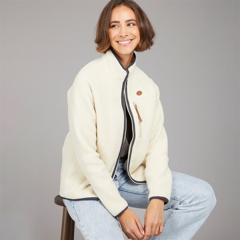 Trespass Womens Hyacinth Full Zip Fleece Ghost