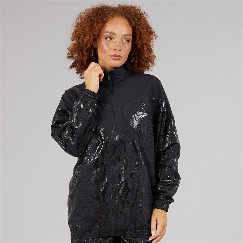Reebok Womens Warm Up Jacket Black