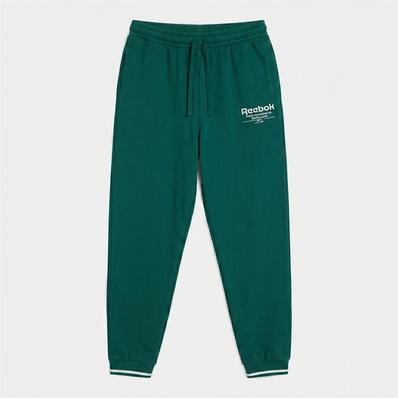 Reebok Junior Boys Revival Joggers Dark Green