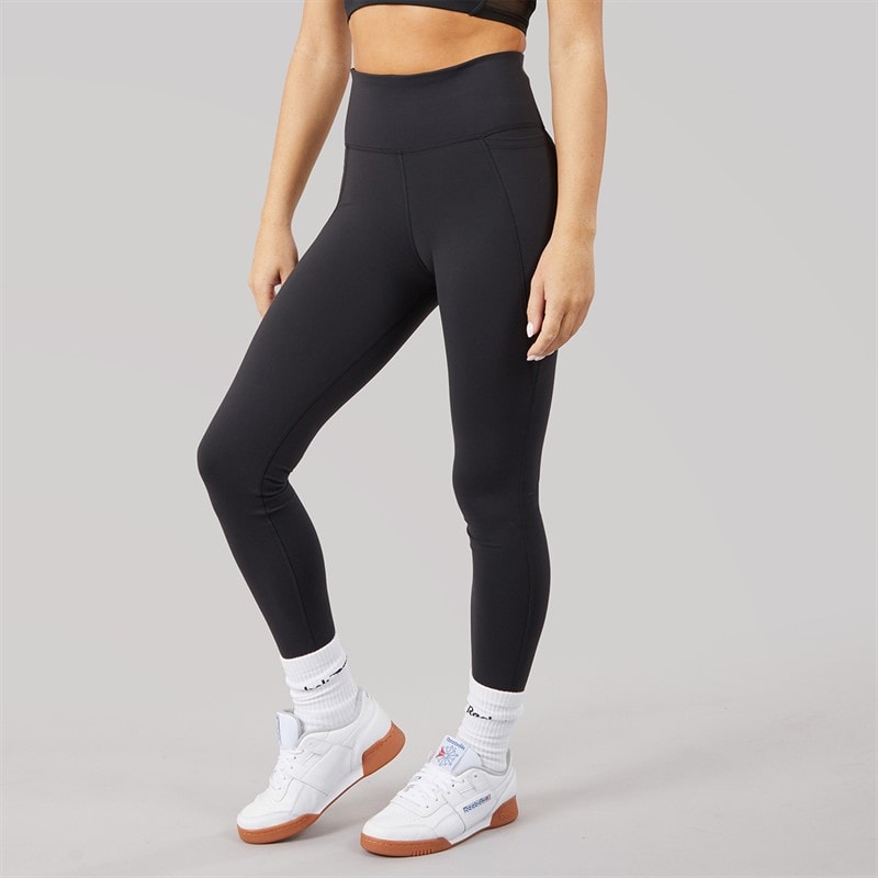 Reebok Womens Lux High Waist Tight Leggings Black