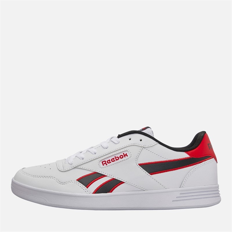 Reebok Court Advance Trainers White/Black/Vector Red