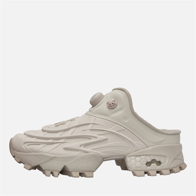 Reebok Instapump Fury Mule Trainers Grey/Grey/Grey