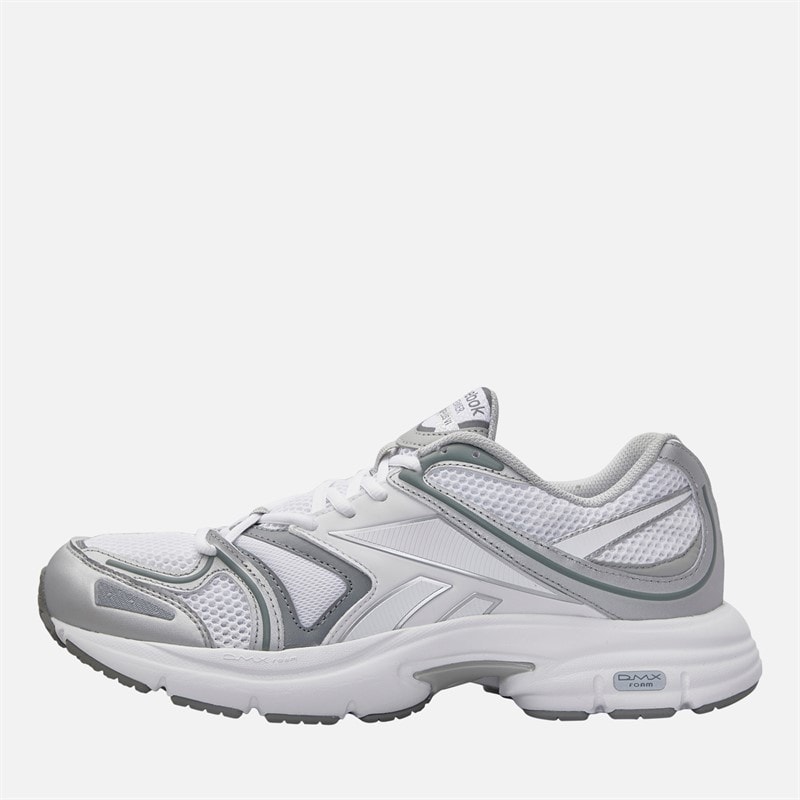 Reebok RBK Premier Road Plus VI Trainers White/Grey/Silver Metallic