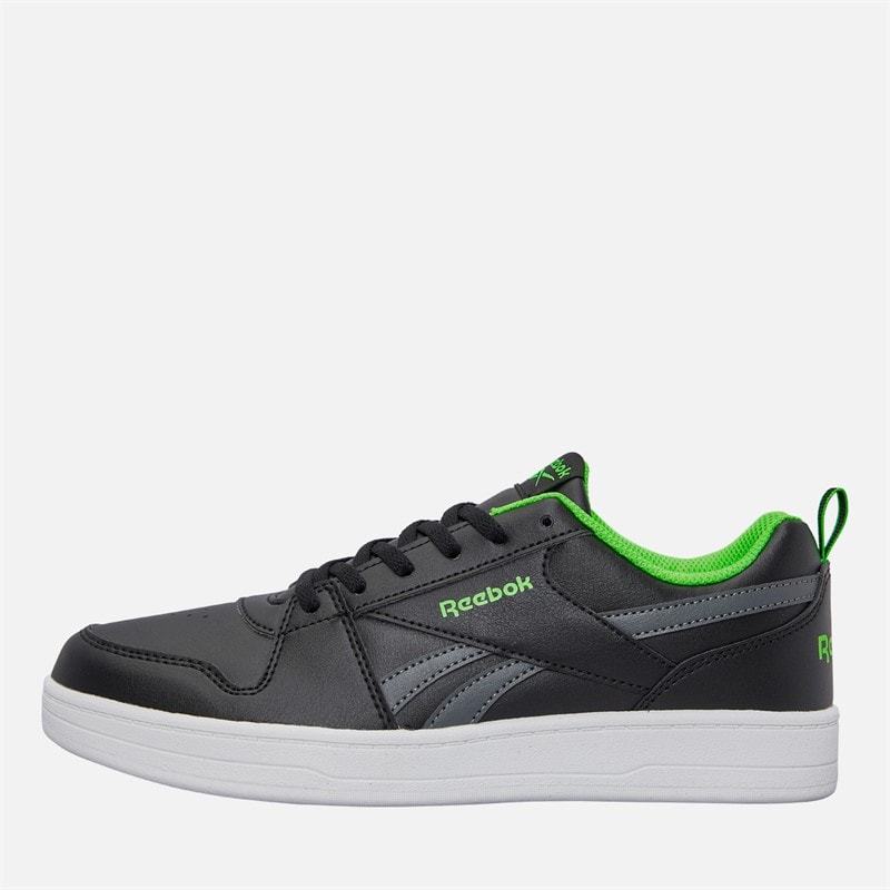 Reebok Junior Boys Royal Prime 2.0 Trainers Black/Grey/Solar Lime