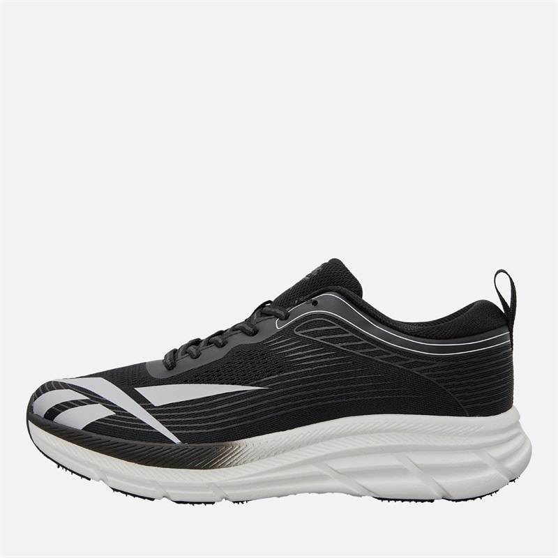 Reebok Junior Road Strider Neutral Running Shoes Black/Grey/White