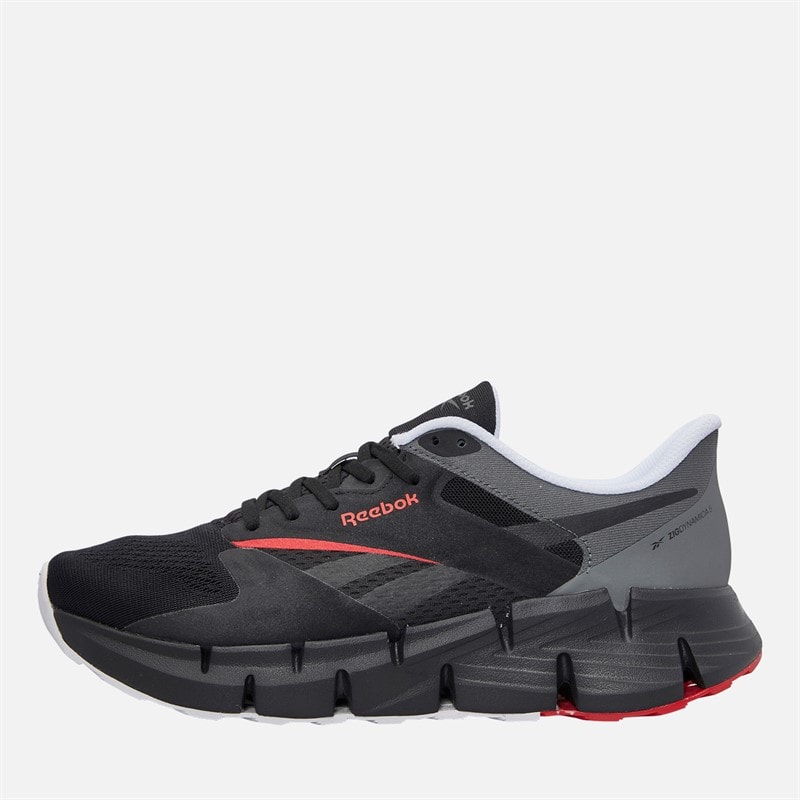 Reebok Zig Dynamica 5 Neutral Running Shoes Black/Black/Grey
