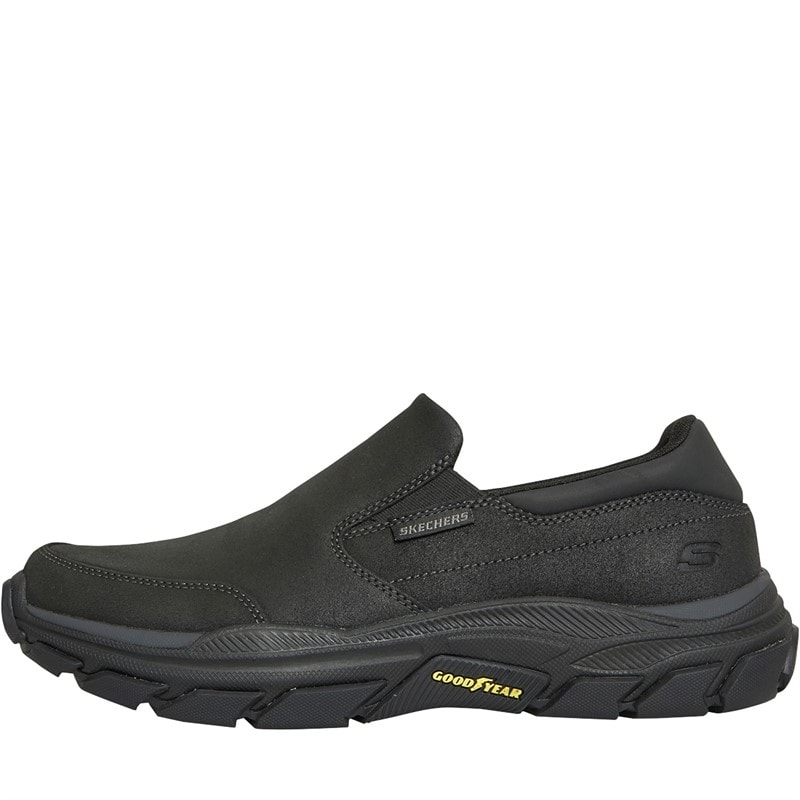 SKECHERS Mens Respected Calum Slip-On Shoes Black