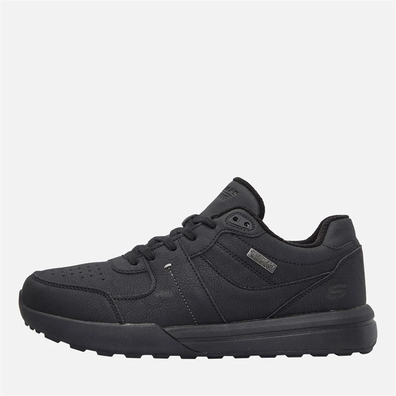 SKECHERS Mens Waterproof Netson Gander Trainers Black