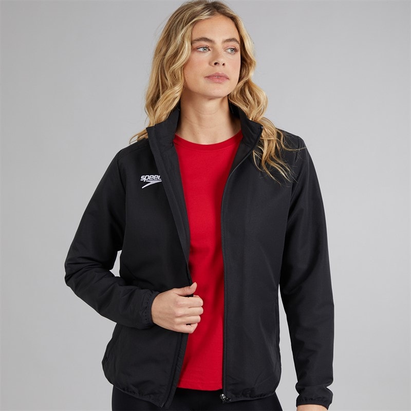 Speedo Womens Club Track Jacket Black
