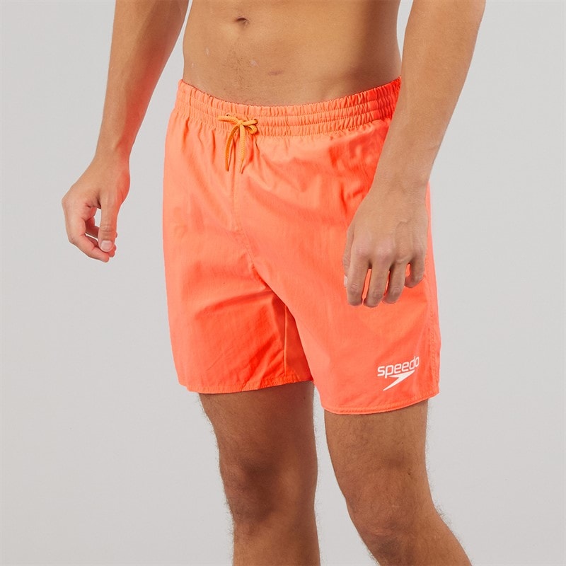 Speedo Mens Essentials 16 Inch Water Shorts Summer Orange