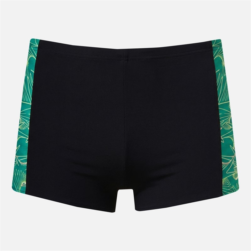 Speedo Mens Hyperboom Panel Aqua Shorts Turquoise Gem