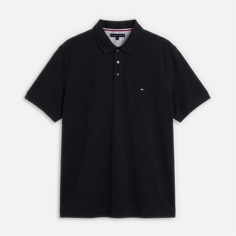 Tommy Hilfiger Mens Plus 1985 Regular Polo Shirt Black