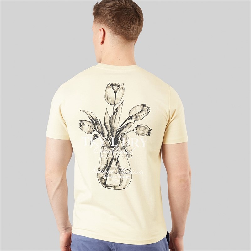 Tokyo Laundry Mens Tassos T-Shirt Sand