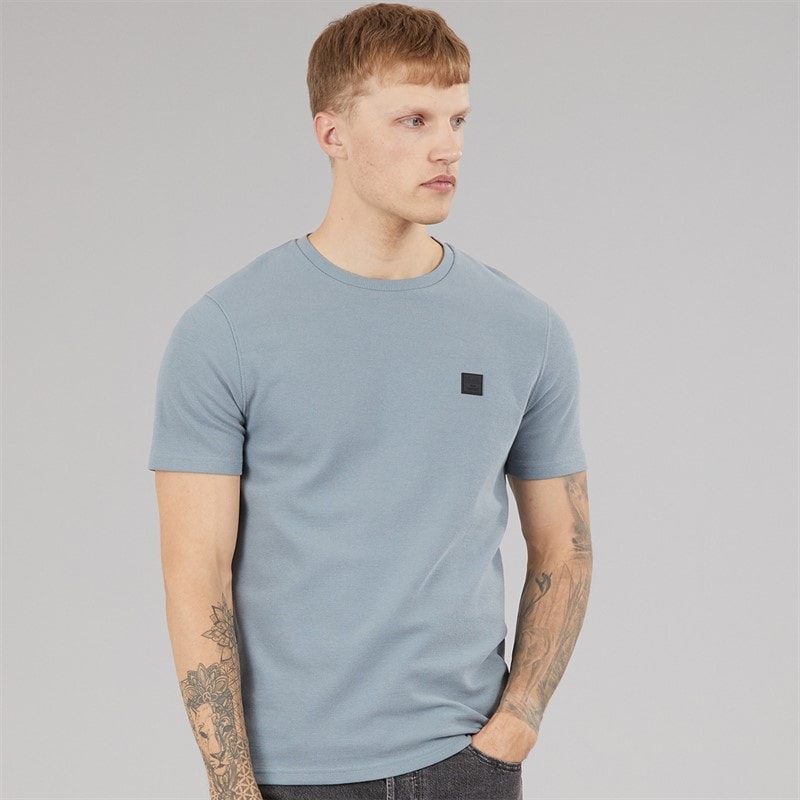 Tokyo Laundry Mens Tarot T-Shirt Cool Grey