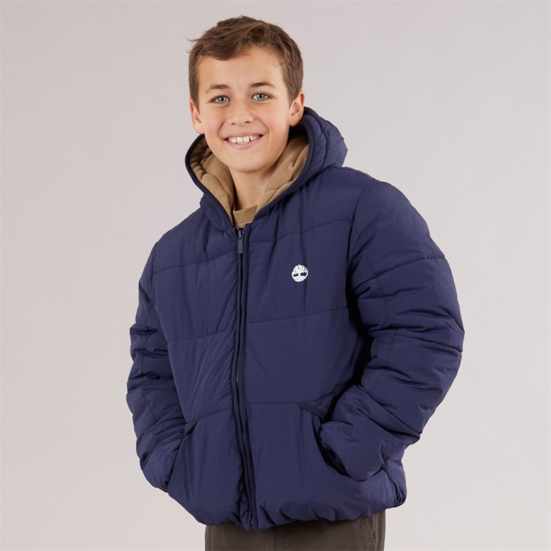 Timberland Boys Puffer Jacket Navy