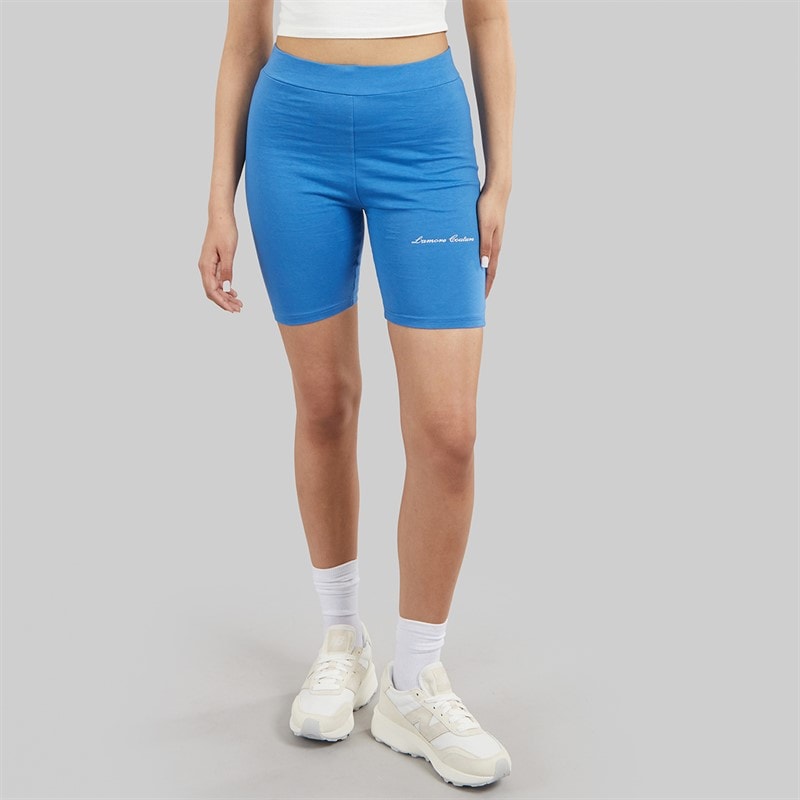 L'amore Couture Womens Cabera Cycling Shorts Blue