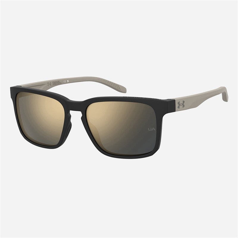 Under Armour Mens Sunglasses Matte Black Beige