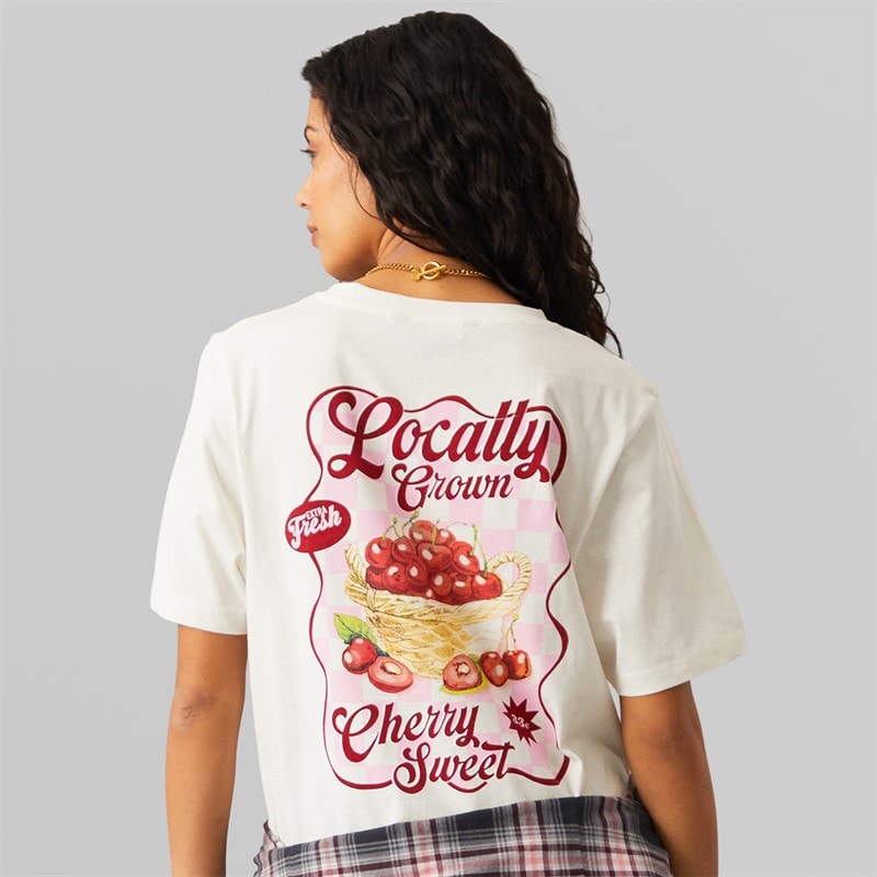Weekend Vibes Womens Cherise T-Shirt Sugar Swizzle