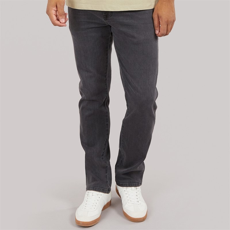 Wrangler Mens Texas Authentic Straight Jeans Cinder