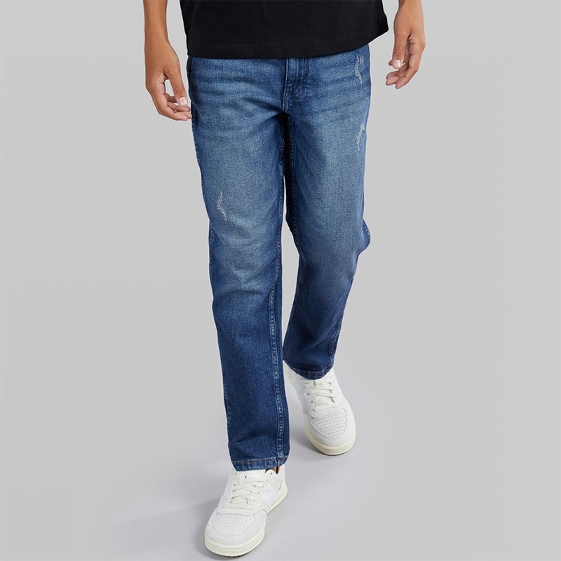 Wrangler Boys Greensboro Straight Fit Jeans Darkstone