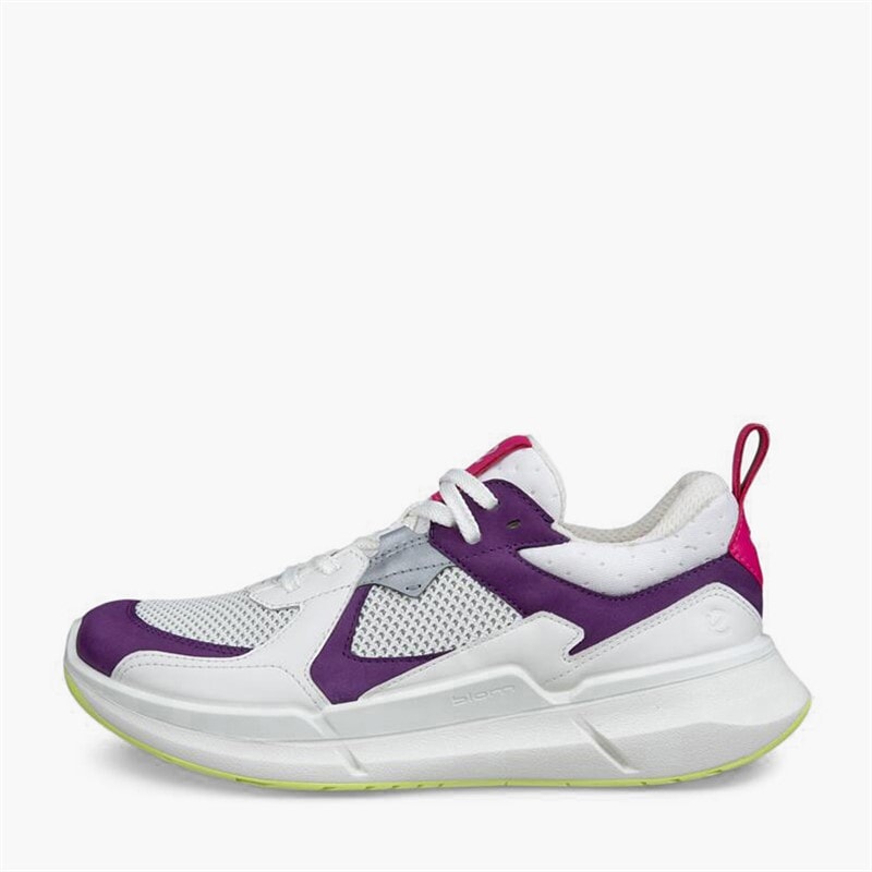 ECCO Womens Biom 2.2 Trainers Imperial Purple/White/Shadow White