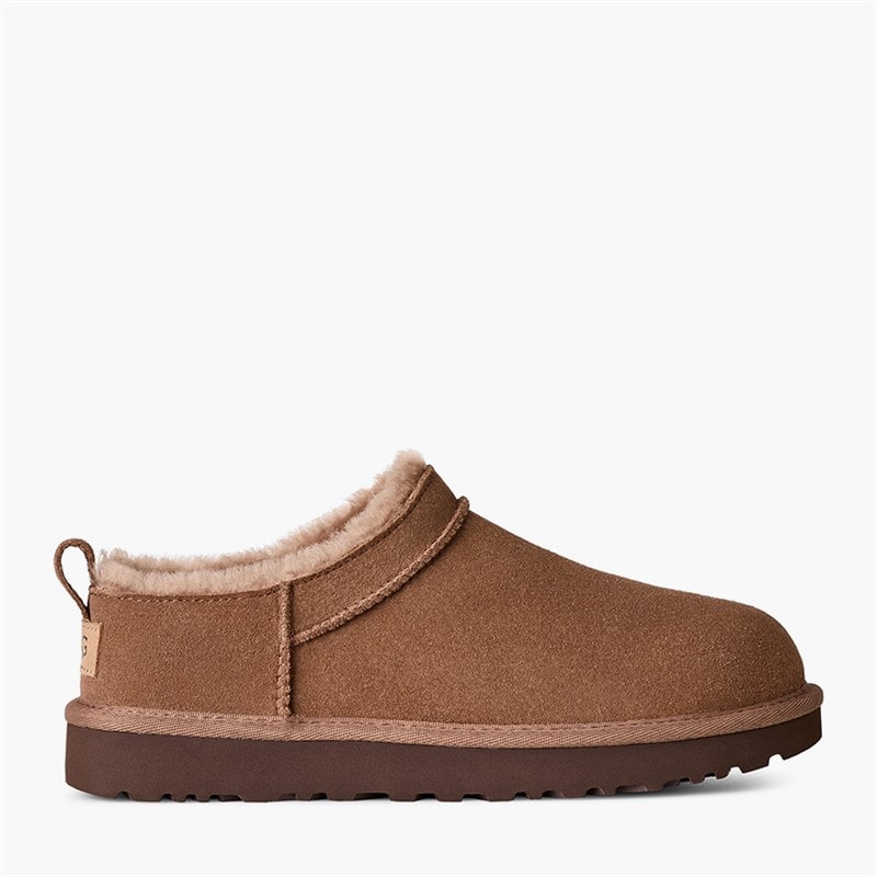 UGG® Womens Classic Micro Slippers Rocky Oak