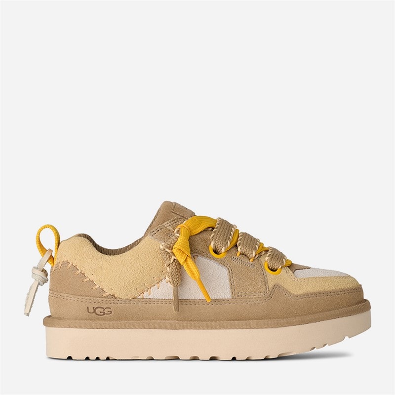 UGG® Womens Lo Lowmel Biarritz Trainers Mustard Seed