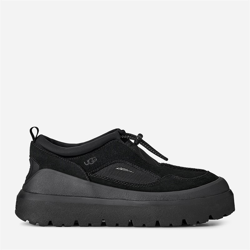 UGG® Mens Heritage Utility Axoid Trainers Black/Black