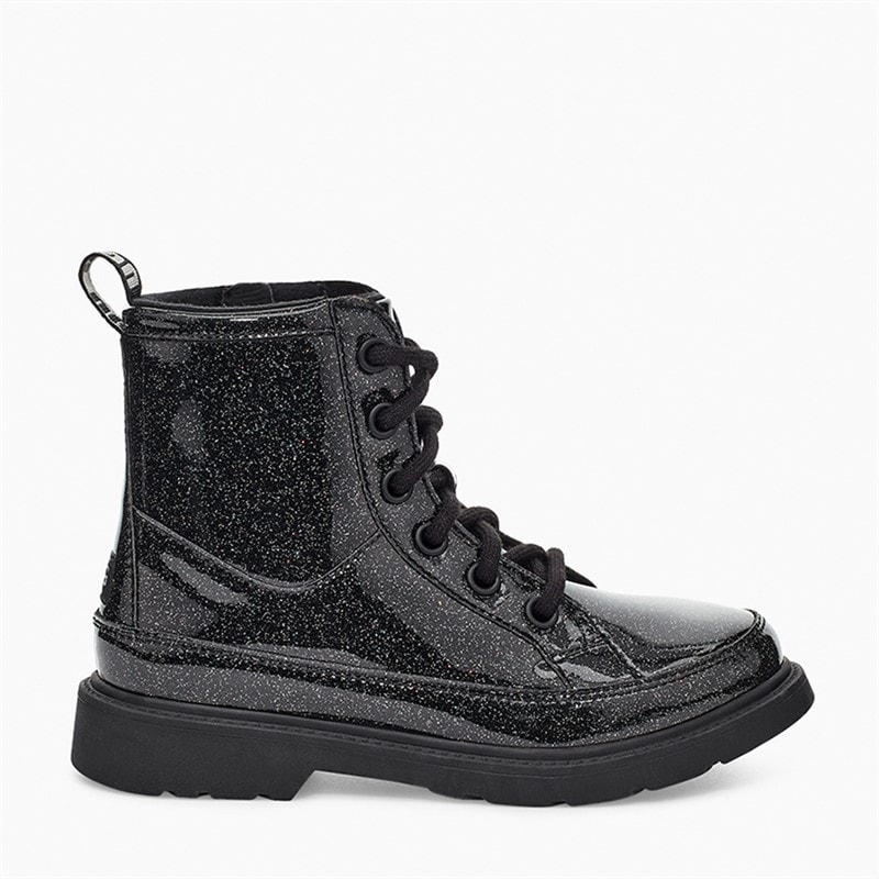 UGG® Girls Robley Glitter Boots Black