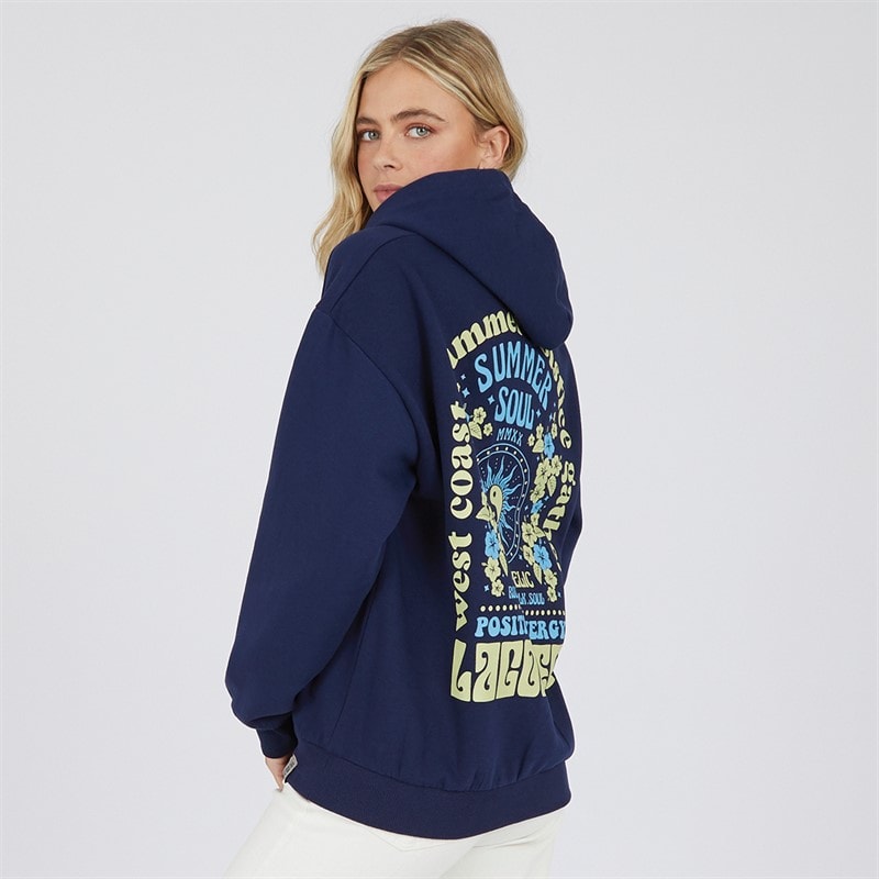 Lagooners Womens Mindful Hoodie Navy