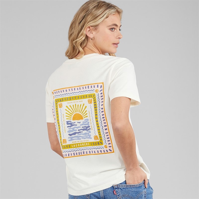 Lagooners Womens Dewby T-Shirt Ecru