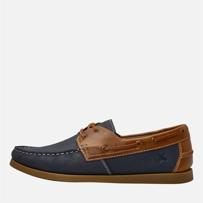 Lagooners Mens Arthur Deck Shoes Navy
