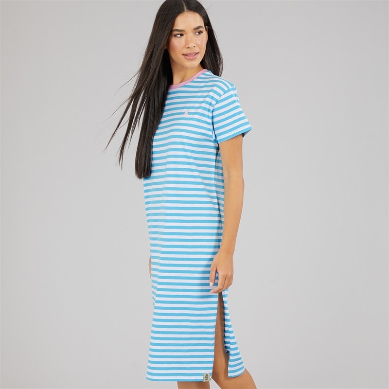 Lagooners Womens Gatemoor Dress Blue/White
