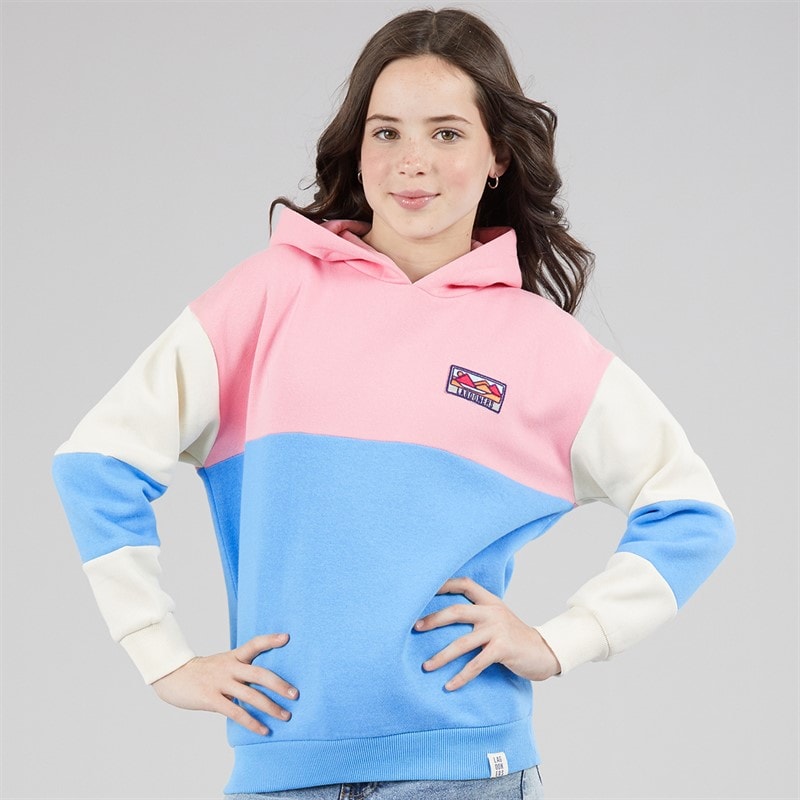 Lagooners Girls Mistley Hoodie Deep Sea