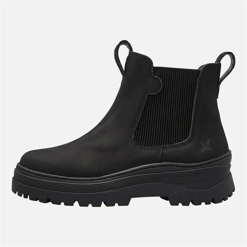 Lagooners Womens Casper Nubuck Chelsea Boots Black