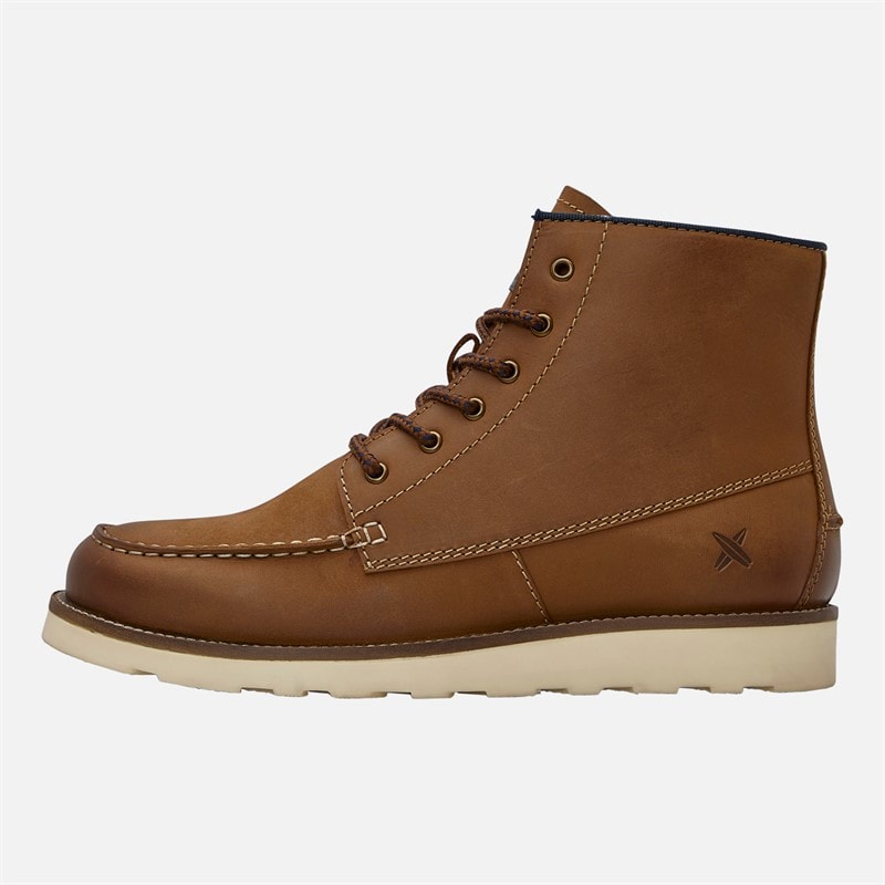 Lagooners Mens Bross Mocc Boots Brown