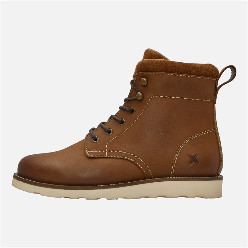 Lagooners Mens Joe Lace Boots Brown