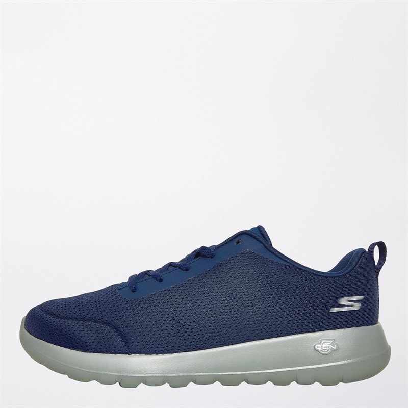 SKECHERS Mens Go Walk Max Adir Trainers Navy/Grey