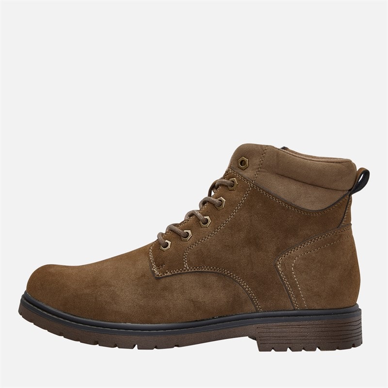 Mad Wax Mens Tryston Chukka Boots Brown