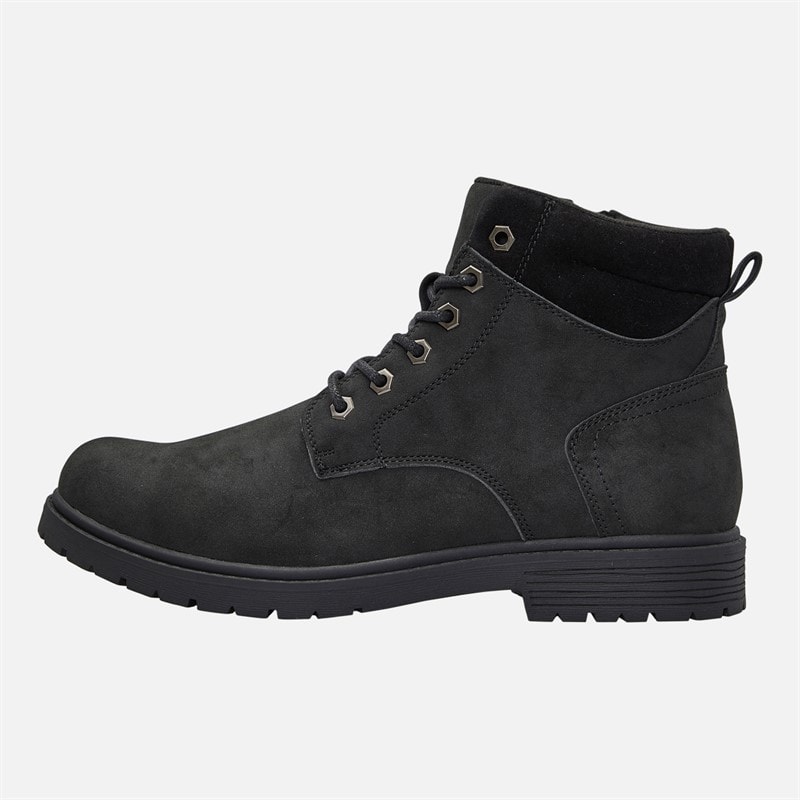 Mad Wax Mens Tryston Chukka Boots Black