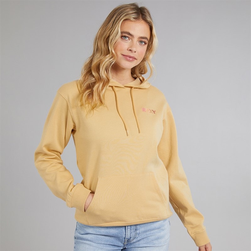 Roxy Womens Saturdaze Hoodie Pebble