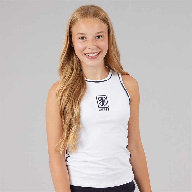 Guess Girls Vest Pure White