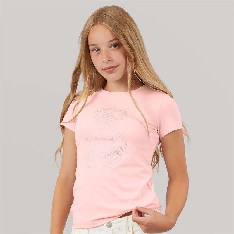 Guess Girls Minime T-Shirt Dream Pink