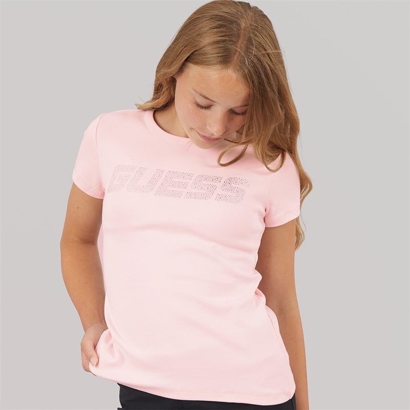 Guess Girls Minime T-Shirt Dream Pink