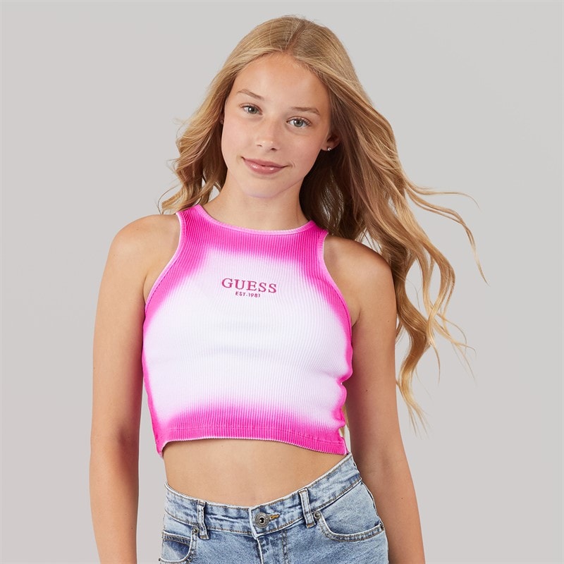 Guess Girls Vest Purple Dragonfruit