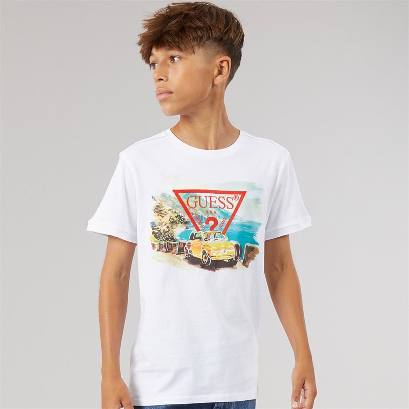 Guess Boys T-Shirt Pure White