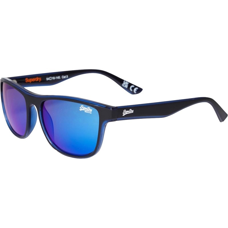 Superdry Rockstep Sunglasses Black/Blue