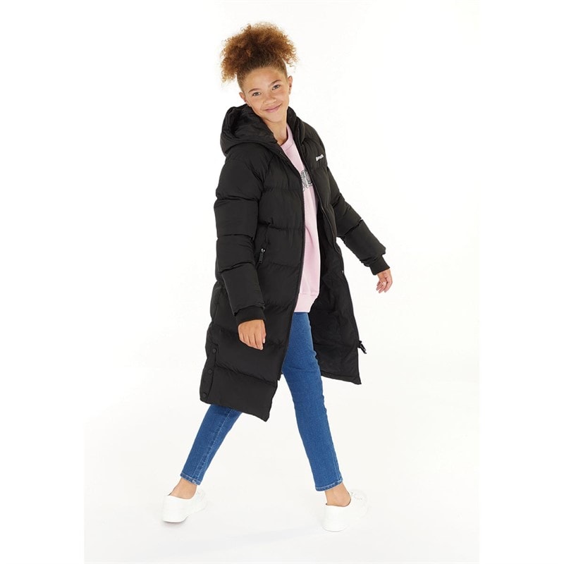 Ryelle Rondo Buy Bench Girls Ryelle Hooded Maxi Length Puffer Coat Black